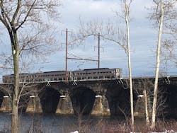 Bridges over water: For fires in passenger cars separated from the unaffected locomotive, the passengers will most likely be moved to the rear of another car away from the fire, and the train will continue to a safe area for evacuation. Bridges over water: For fires in passenger cars separated from the unaffected locomotive, the passengers will most likely be moved to the rear of another car away from the fire, and the train will continue to a safe area for evacuation.