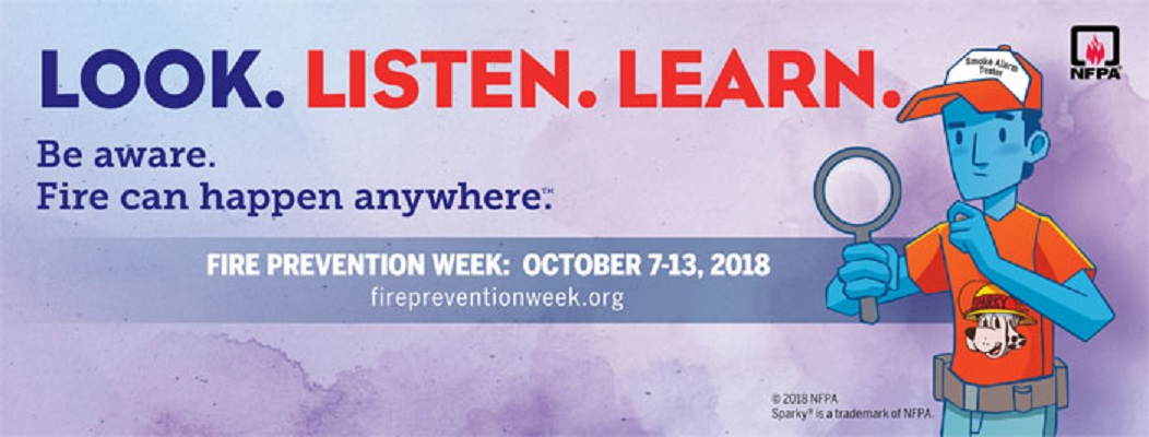 NFPA Fire Prevention Week Look Listen Learn Firefighters | Firehouse