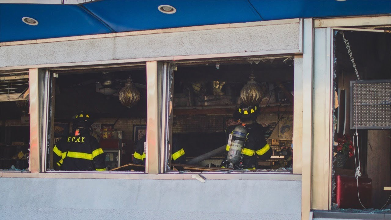 FDNY Firefighters Queens Diner Fire Goodfellas Scenes Filmed Firehouse