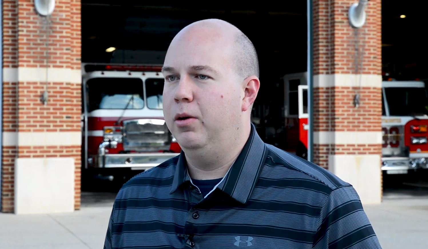 Carroll County Professional Fire Fighters and Paramedics President Max Nickey.