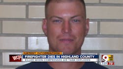 Paint Creek Joint EMS & Fire District firefighter and EMT Joe Patterson. Paint Creek Joint EMS & Fire District firefighter and EMT Joe Patterson.