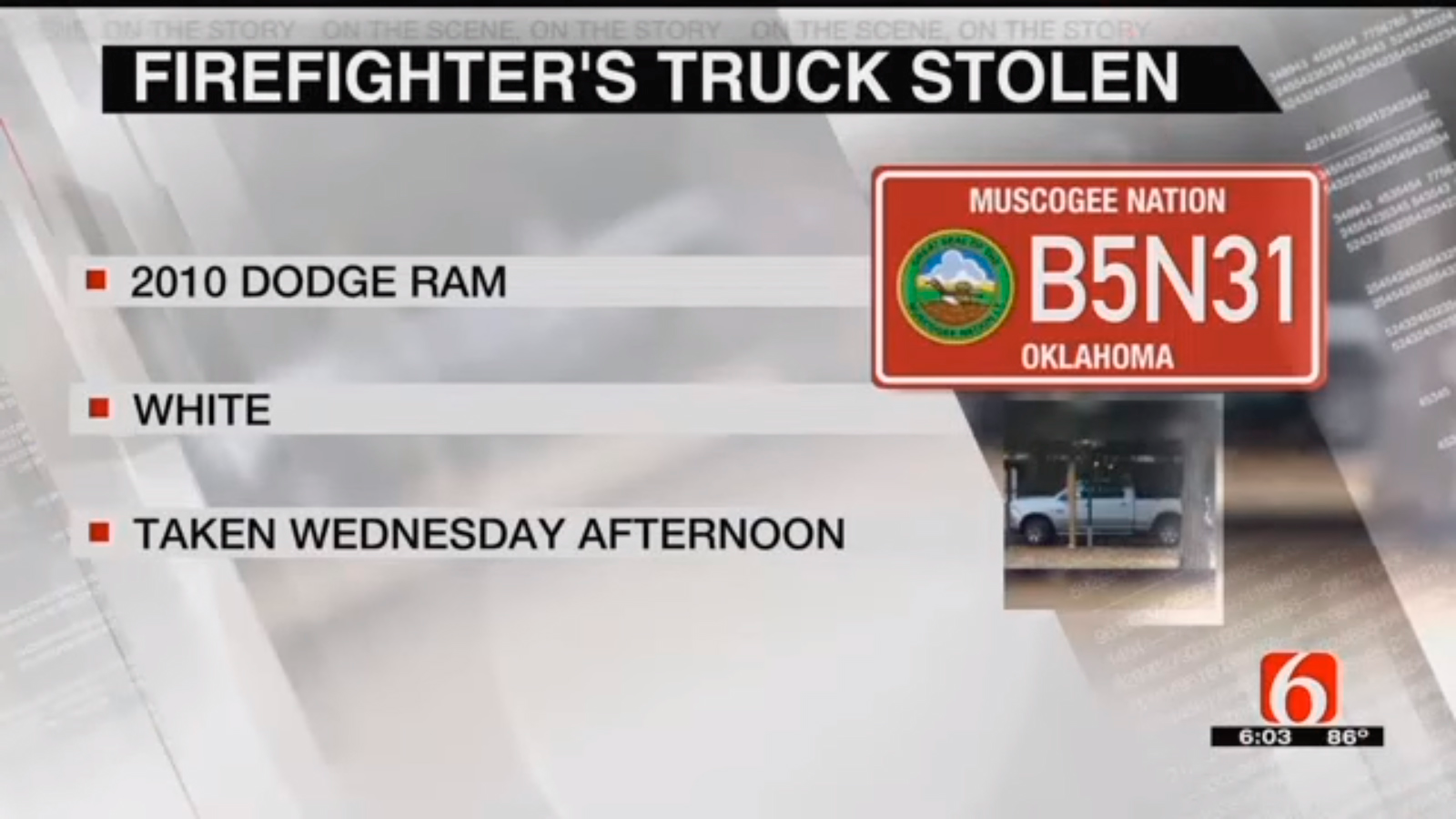 Truck Stolen