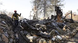 Structures on Deer Foot Lane burned by the fast-moving Cranston fire in Idyllwild, CA, on Thursday, July 26, 2018. Structures on Deer Foot Lane burned by the fast-moving Cranston fire in Idyllwild, CA, on Thursday, July 26, 2018.