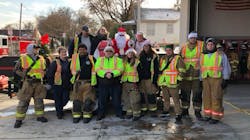 Members of the Lawnton Fire Company in Swatara Township, PA, in December 2017. Members of the Lawnton Fire Company in Swatara Township, PA, in December 2017.