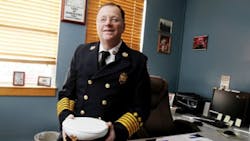 Georgetown Fire Chief Fred A. Mitchell Jr.