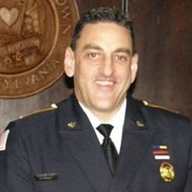Allentown Fire Chief Lee T. Laubach Jr.