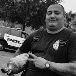 Laredo firefighter Rolando 'Roli' Solis, who died in a motorcycle accident on July 15, 2018. Laredo firefighter Rolando 'Roli' Solis, who died in a motorcycle accident on July 15, 2018.
