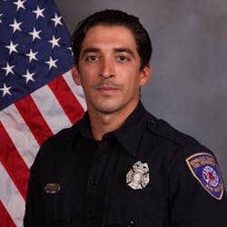 Bernalillo County firefighter Nathan Urbany.