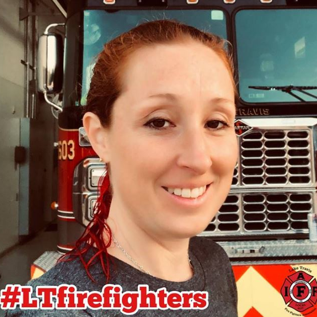Lake Travis fire Lt. Rachel Zambrano.