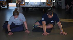 Firefighters are beginning to recognize and embrace the importance of exercise training for their physical and mental well-being. Firefighters are beginning to recognize and embrace the importance of exercise training for their physical and mental well-being.