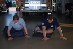 Firefighters are beginning to recognize and embrace the importance of exercise training for their physical and mental well-being.