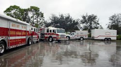 Martin County hazmat response units. Martin County hazmat response units.