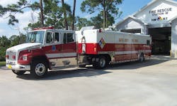 Station 16 houses Hazmat Engine 16 and Hazmat 16 (pictured). Station 16 houses Hazmat Engine 16 and Hazmat 16 (pictured).