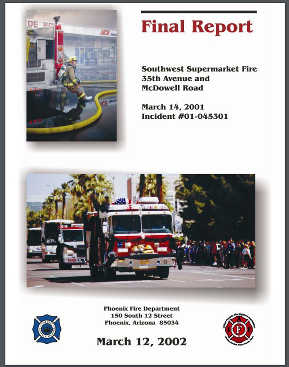 Phoenix Fd Produces Report On Lodd Firehouse