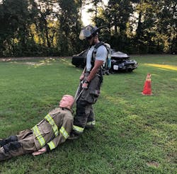 When training on drags and carries, are we really training or are we simply dragging a dummy with a drag rescue device around to help improve endurance?