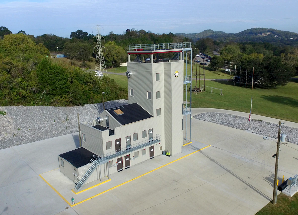 Firefighting Training Building Product of the Day: Fire Facilities -- Steel Fire Training Towers ...