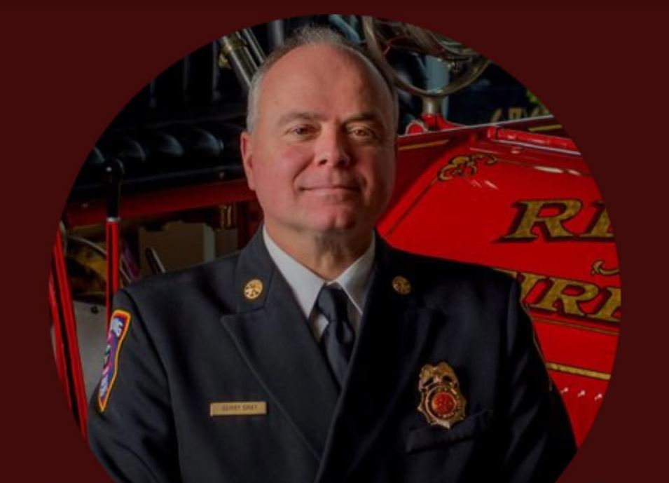 Redding Fire Chief Gerry Gray.