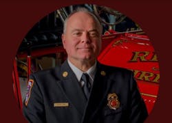 Redding Fire Chief Gerry Gray. Redding Fire Chief Gerry Gray.