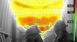 Heat always travels from hot to cold. Use this to find flow paths.