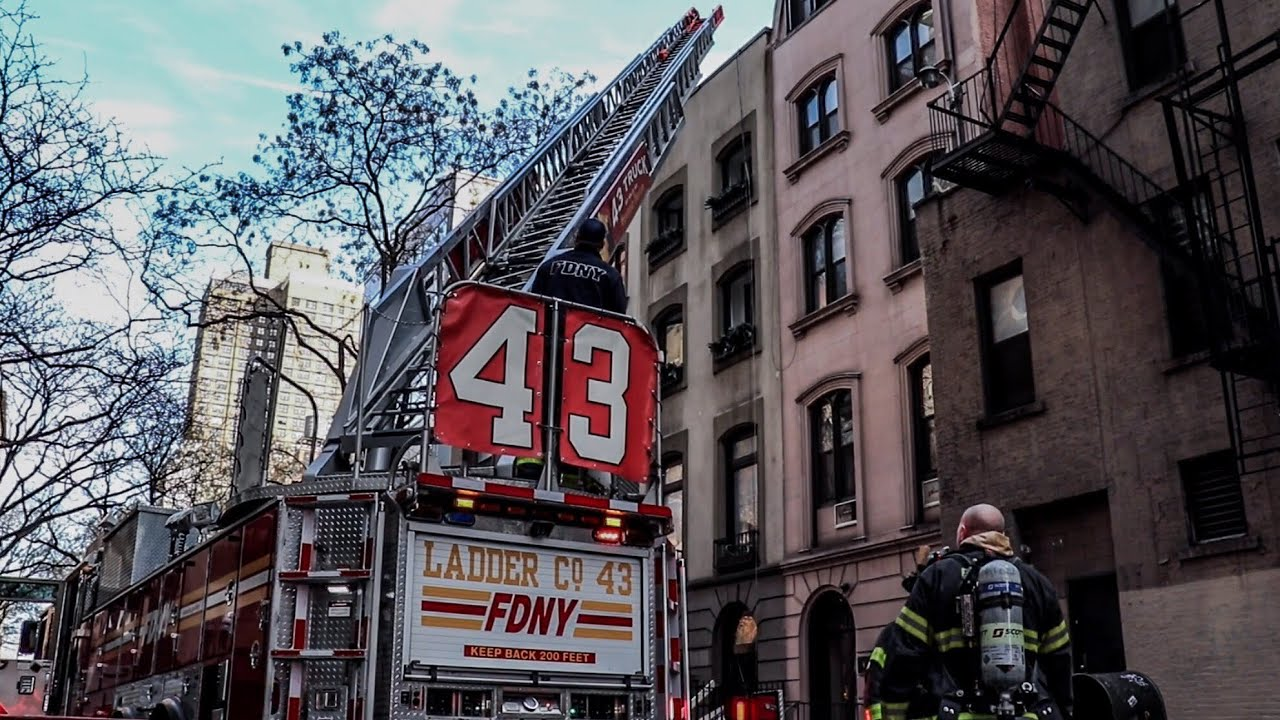 FDNY Battles Apartment Blaze Upper East Side UES Manhattan Raw News ...