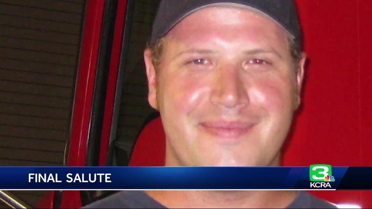 Fallen CA Cal Fire Firefighter Braden Varney Honored at Memorial