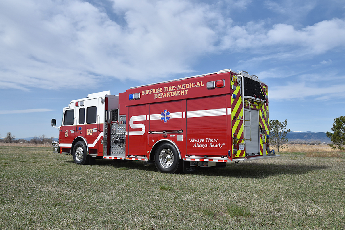 Surprise, AZ, Fire-Medical Dept. Gets Rescue Pumper Built by SVI Fire ...