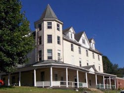 The Oakland Hotel in Webster Springs, WV, which first opened in July 1904. The Oakland Hotel in Webster Springs, WV, which first opened in July 1904.