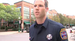 Syracuse, NY, firefighter Ted Ackerman.