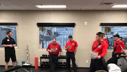 The grant will help tailor fitness and wellness initiatives for Normal firefighters. The grant will help tailor fitness and wellness initiatives for Normal firefighters.