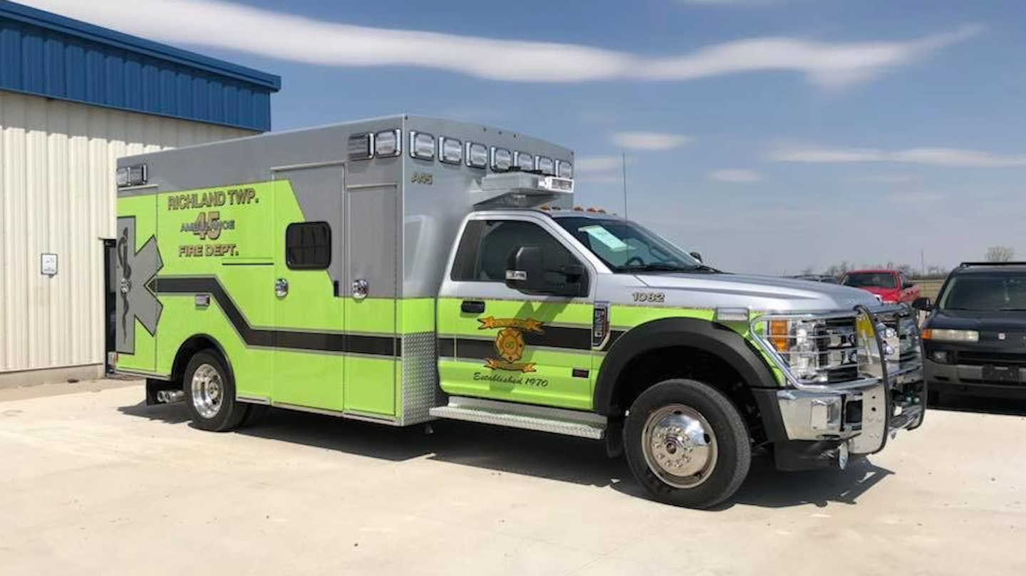 Richland Township Firefighters Anderson IN Earn ALS Certification