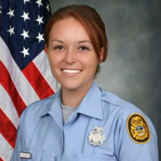 Tampa Fire Rescue firefighter-paramedic Tanja Vidovic.