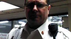 Fenton Township, MI, Fire Chief Ryan Volz.