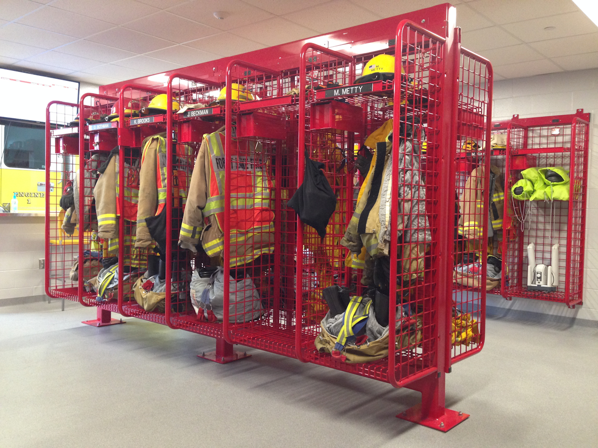 Geargrid Offers Free Standing Locker System From Geargrid Firehouse