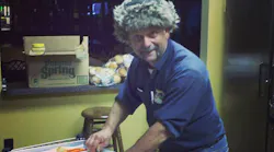 Englishtown Fire Department Chief Engineer Pasquale 'Pete the Pepper' DiBenedetto.