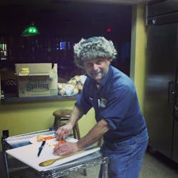 Englishtown Fire Department Chief Engineer Pasquale 'Pete the Pepper' DiBenedetto. Englishtown Fire Department Chief Engineer Pasquale 'Pete the Pepper' DiBenedetto.