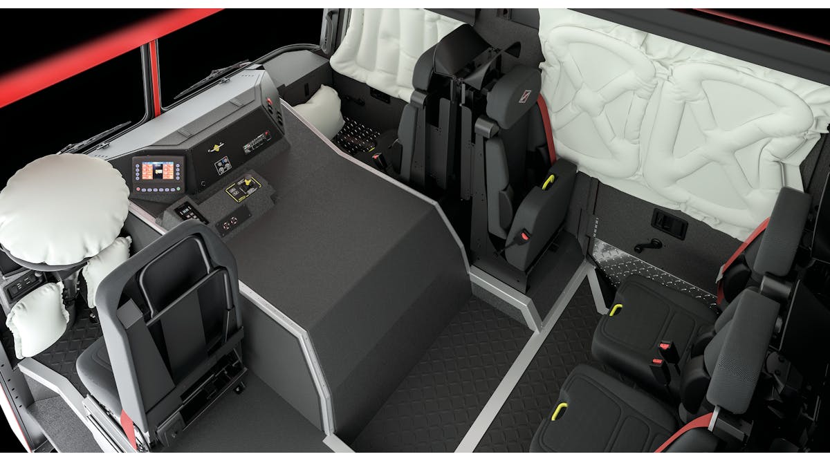 Spartan Motors has more than 23,000 options customers can choose from, covering everything from airbag protection to USB power configurations and cup holders.