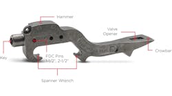 The Knox FDC Spanner Wrench.