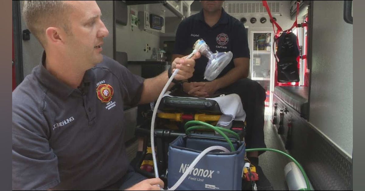Fishers IN Firefighters Medics Combat Opioid Crisis With Laughing Gas ...