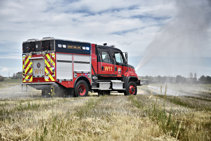Lake Dillon Co Fire Rescue Puts Type 3 Wildland Apparatus Built