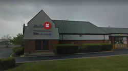 The BMO Harris Bank in Aurora, IL, where a robbery on Thursday, Sept. 13, 2018, later involved two firefighters helping to detain the suspect.