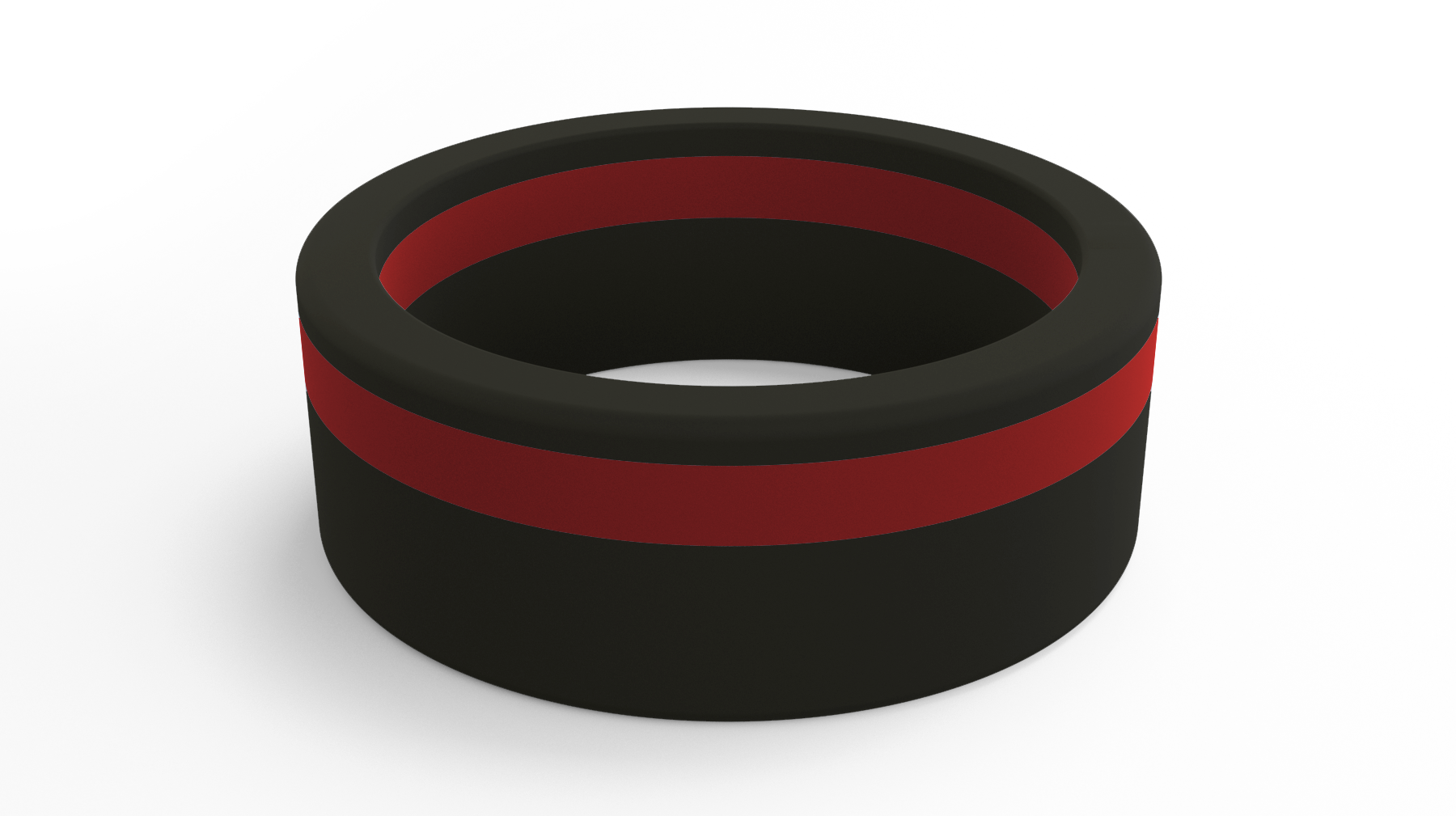 qalo thin red line ring