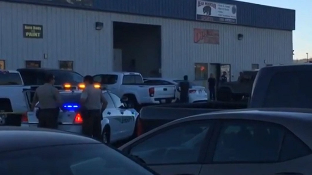 A trucking business in Bakersfield, CA, where a shooting spree began on Wednesday, Sept. 12, 2018, that resulted in the deaths of six people, including the gunman.