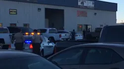 A trucking business in Bakersfield, CA, where a shooting spree began on Wednesday, Sept. 12, 2018, that resulted in the deaths of six people, including the gunman.