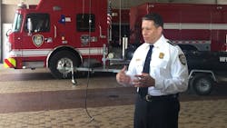 Houston Fire Chief Samuel Pena. Houston Fire Chief Samuel Pena.
