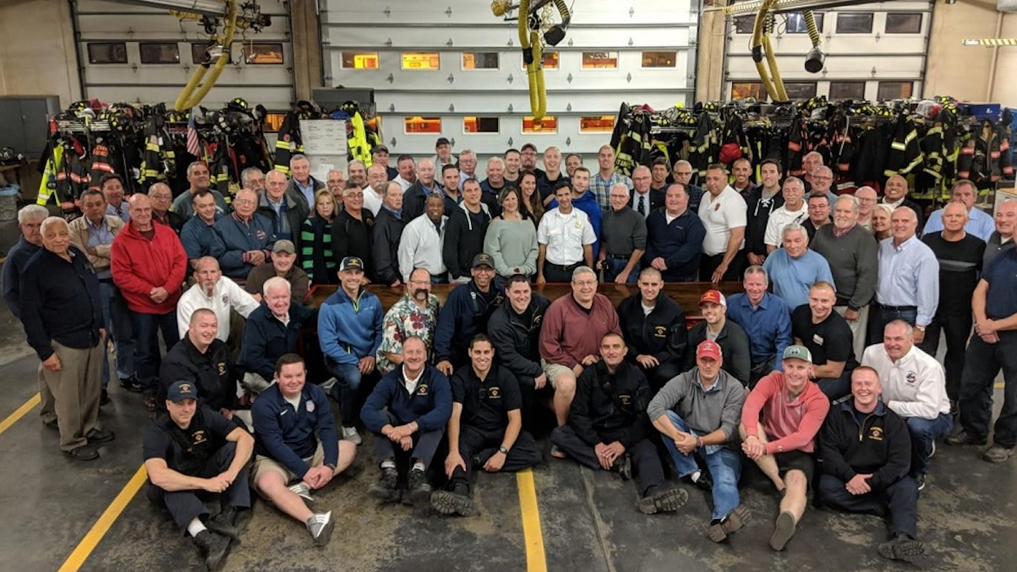Hyannis MA Firefighters Gather To Bid Farewell To Old Fire Station