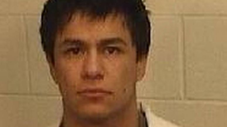 Inmate firefighter Ruben Hernandez.