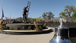 The IAFF Fallen Fire Fighter Memorial in Colorado Springs, CO.