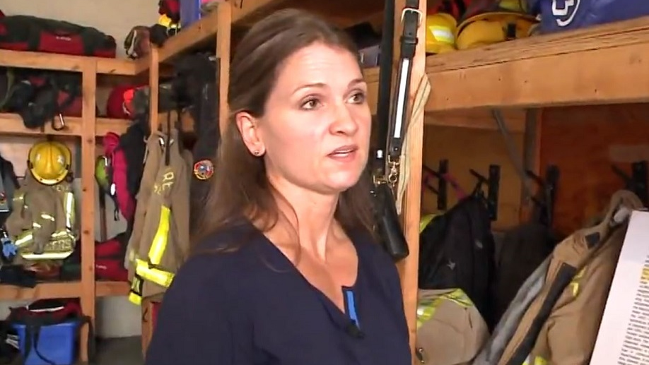 Austin, TX, fire Lt. Carrie Stewart.