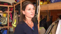 Austin, TX, fire Lt. Carrie Stewart.