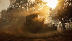 A Cal Fire bulldozer works its way toward the River Fire in Lakeport, CA, on Aug. 1, 2018. A Cal Fire bulldozer works its way toward the River Fire in Lakeport, CA, on Aug. 1, 2018.